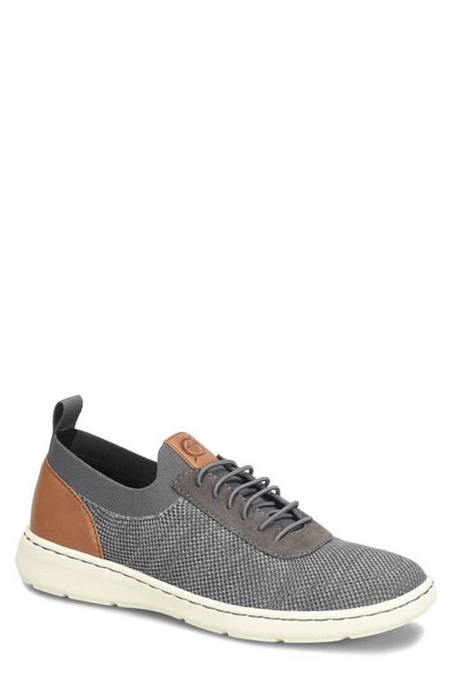 Børn Marius Knit Sneaker Dark Grey Brown at Nordstrom,