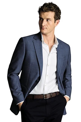 Charles Tyrwhitt Proper Blazer Slim Fit Jacket Indigo Blue at Nordstrom,