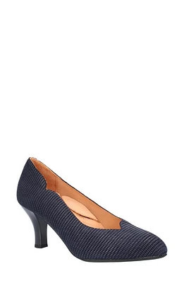 L'Amour des Pieds Bambelle Pointed Toe Pump Navy at Nordstrom,