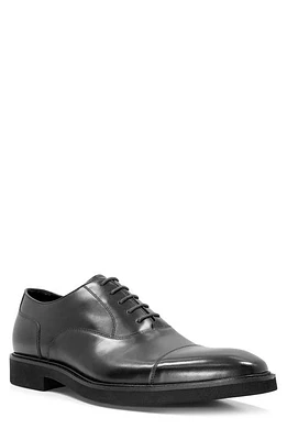 Dune London Shiloh Cap Toe Oxford Black at Nordstrom,