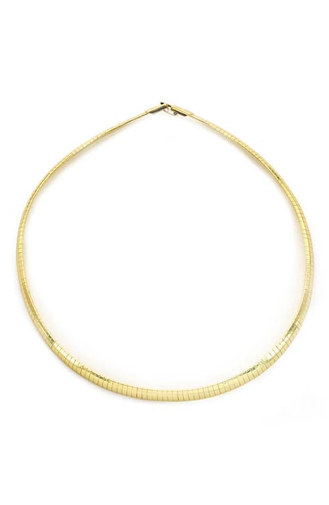 Panacea Omega Chain Collar Necklace in Gold at Nordstrom