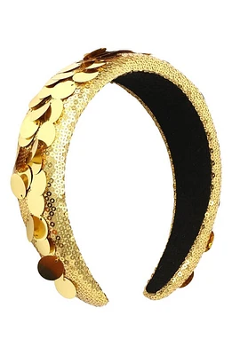 Kate Spade New York embellished headband in Gold at Nordstrom