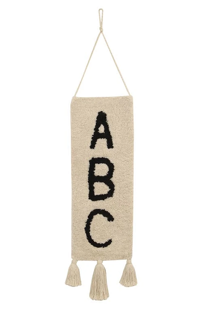 Lorena Canals ABC Wall Hanging in Beige at Nordstrom