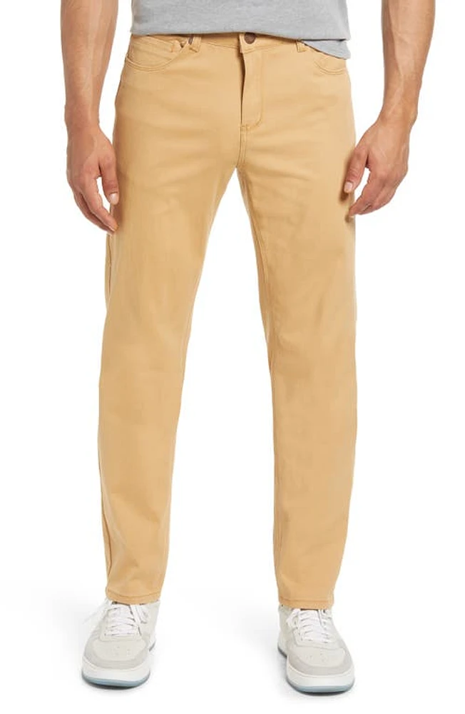 Barbell Apparel Men's Athletic Stretch Cotton Blend Chino Pants Khaki at Nordstrom,