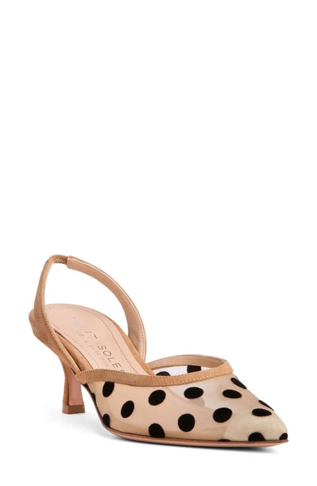 BEAUTIISOLES Flores Slingback Kitten Heel Pump at Nordstrom,