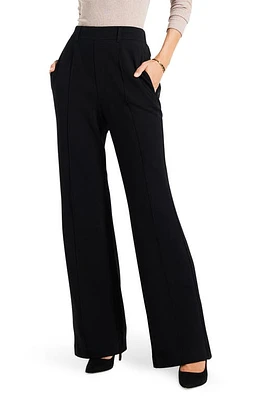 NIC+ZOE Wide Leg Pants in Black Onyx at Nordstrom, Size Xx-Large