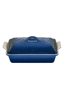 Le Creuset Heritage 2 1/2 Quart Covered Rectangular Stoneware Casserole in Marseille W/Embossed Lid at Nordstrom