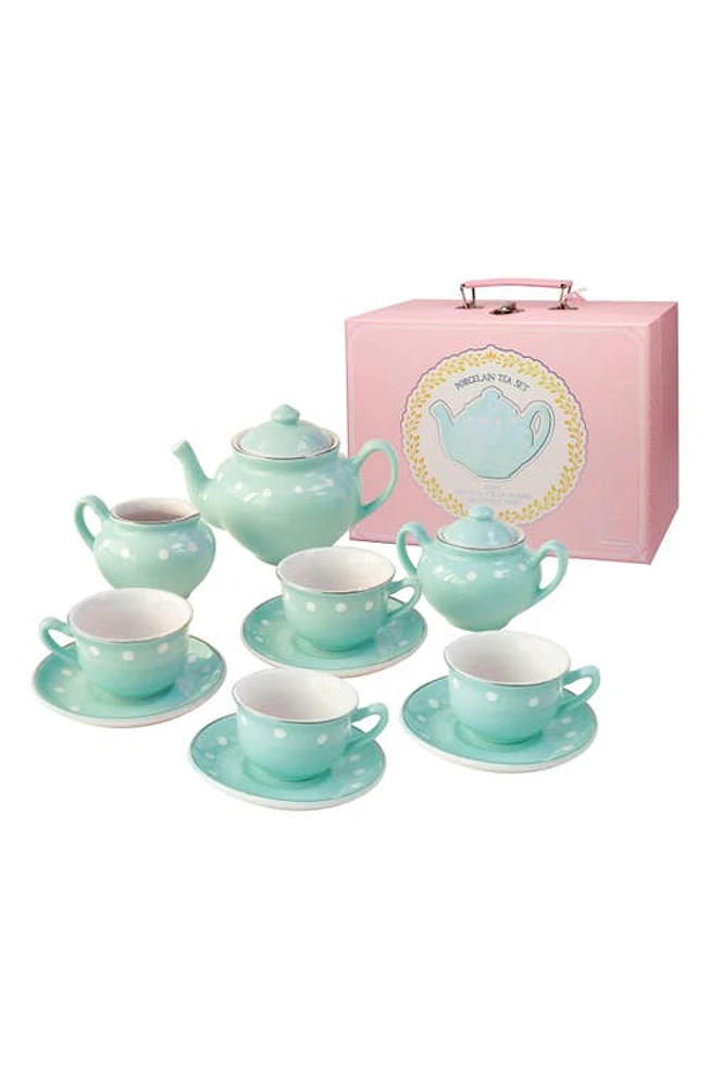 BRIGHT STRIPES Mint Porcelain Tea Set in Multi at Nordstrom