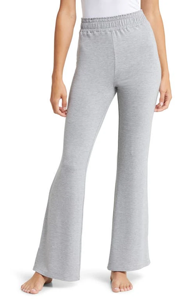 Honeydew Intimates Unplugged Flare Leg Pants Heather at Nordstrom,