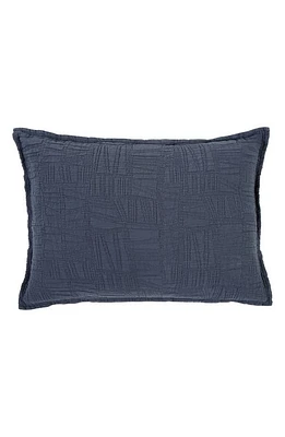 Pom Pom at Home Harbour Matelassé Sham in Navy at Nordstrom