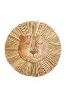 CRANE BABY Safari Animal Wooden Wall Decor in Brown Lion at Nordstrom