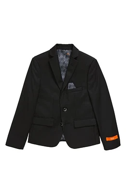 Tallia Kids' Solid Sport Coat Black at Nordstrom