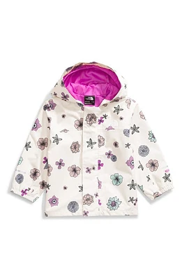 The North Face Antora Waterproof Recycled Polyester Rain Jacket White Dune Desert Bloom Print at Nordstrom,