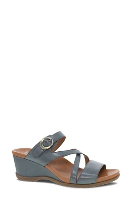 Dansko Ana Wedge Sandal Denim at Nordstrom,