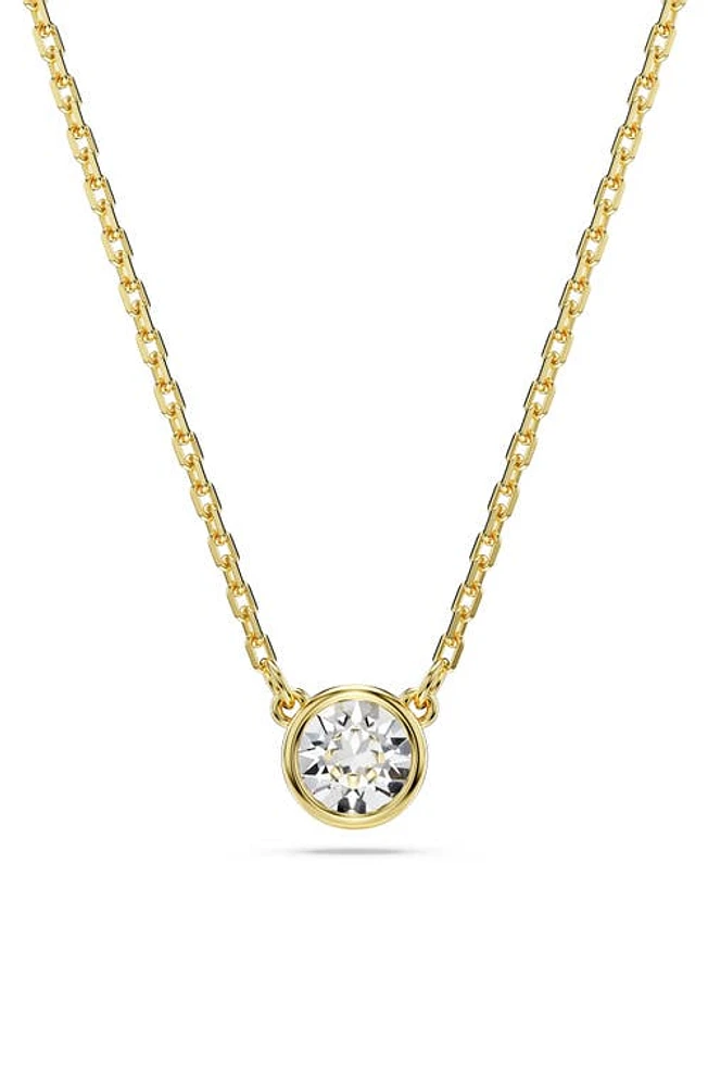 Swarovski Imber Crystal Pendant Necklace in Gold at Nordstrom