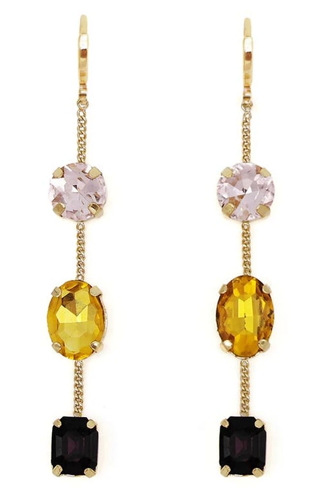 Petit Moments Alice Linear Drop Earrings in Golden at Nordstrom