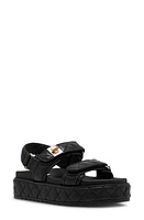 Steve Madden Bigmona Raffia Slingback Platform Sandal at Nordstrom,