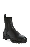 Moncler Larue Water Repellent Chelsea Boot Black at Nordstrom,