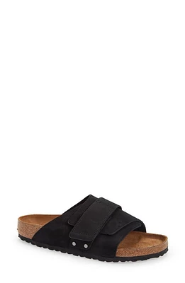 Birkenstock Kyoto Slide Sandal in Black Black at Nordstrom, Size 13-13.5Us