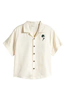 PacSun Kids' Sunwear Camp Shirt Off White at