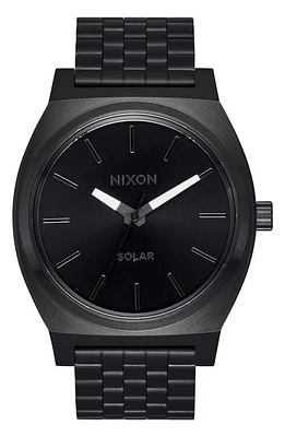 Nixon Time Teller Solar Bracelet Watch