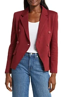 GIBSONLOOK Double Breasted Cotton Blend Blazer at Nordstrom,