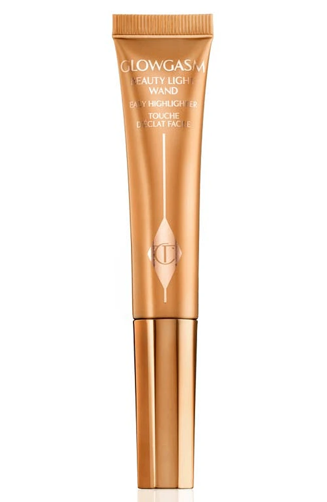 Charlotte Tilbury Glowgasm Beauty Wand Highlighter in Goldgasm at Nordstrom