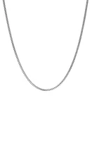 Degs & Sal Men's Sterling Silver Curb Chain Necklace at Nordstrom