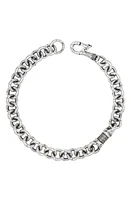 John Varvatos Men's Artisan Sterling Silver Chain Bracelet at Nordstrom, Size 8