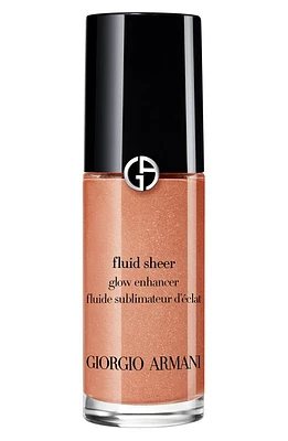 ARMANI beauty Fluid Sheer Glow Enhancer in 10 Golden Bronze at Nordstrom, Size 0.6 Oz