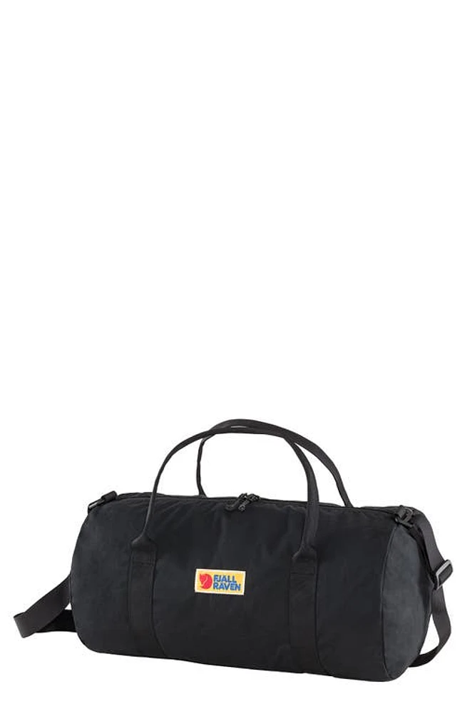 Fjällräven Vardag 30L Duffle Bag in Black at Nordstrom