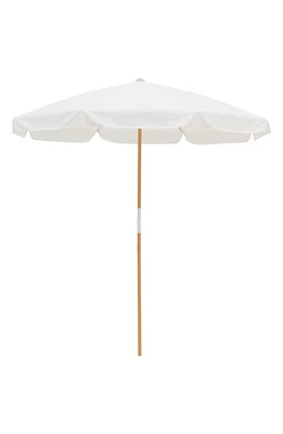 BUSINESS AND PLEASURE CO The Amalfi Beach Umbrella in Antique White at Nordstrom