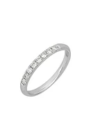 Bony Levy Audrey Diamond Stacking Ring 18K White Gold at Nordstrom,