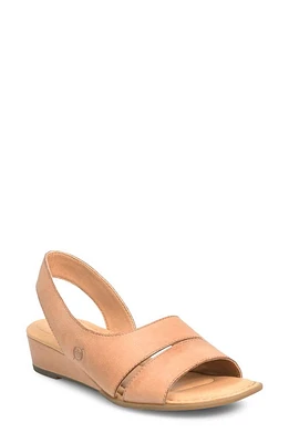 Børn Crista Slingback Sandal Natural Leather at Nordstrom,