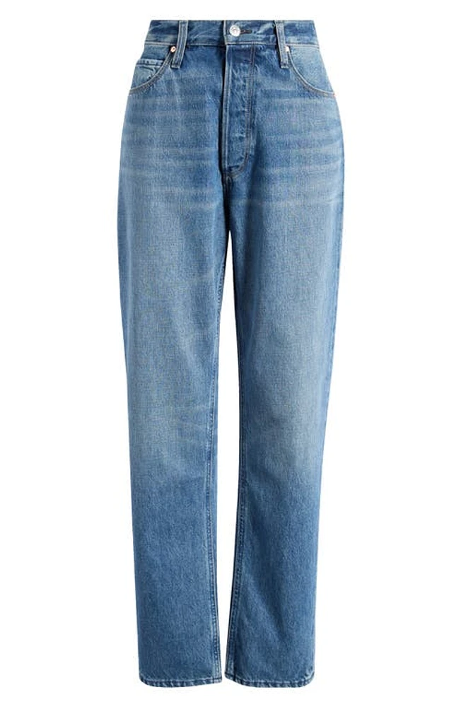 PAIGE Sawyer High Waist Straight Leg Jeans Imagine at Nordstrom,