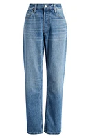 PAIGE Sawyer High Waist Straight Leg Jeans Imagine at Nordstrom,