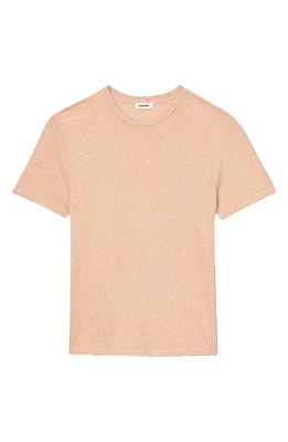 sandro Clash Linen Crewneck T-Shirt at Nordstrom,