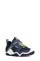 Geox Kids' Wader Sneaker Navy/Lime at Nordstrom,