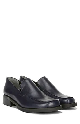 Franco Sarto Bocca Leather Loafer - Multiple Widths Available Dk Blue at Nordstrom,