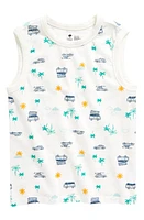 Tucker + Tate Kids' Surf Print Cotton Tank at Nordstrom,