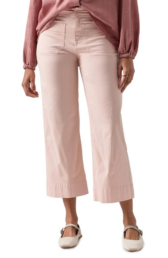 Sanctuary The Marine Crop Wide Leg Pants at Nordstrom,