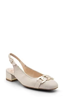 ara Gallant Slingback Pump Offwhite Leather at Nordstrom,