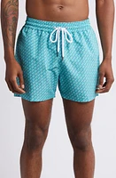 Frescobol Carioca Angra Swim Trunks And White Sand at Nordstrom,