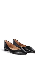 LK Bennett Cally Pointed Toe Flat Black at Nordstrom,