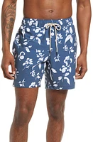 Fair Harbor The Bayberry Swim Trunks Floral at Nordstrom,