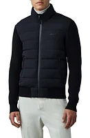 Mackage Haney City Water Resistant 800 Fill Down Hybrid Jacket Black at Nordstrom,