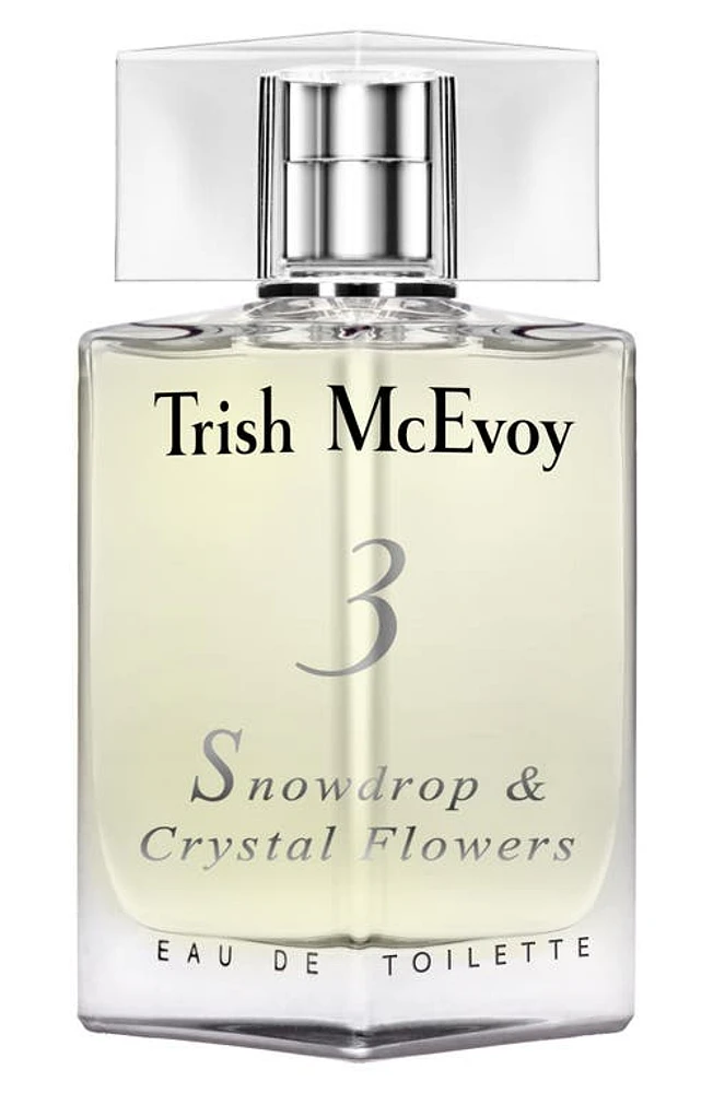 Trish McEvoy No. 3 Snowdrop & Crystal Flowers Eau de Toilette at Nordstrom, Size 1.7 Oz