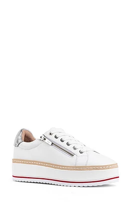 Donald Pliner Side Zip Platform Sneaker at Nordstrom