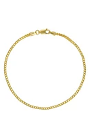 Bony Levy Men's 14K Gold Curb Chain Bracelet in 14K Yellow Gold at Nordstrom, Size 8.5