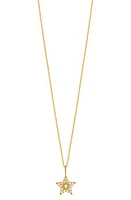 Bony Levy Diamond Star Pendant Necklace in 18K Yellow Gold at Nordstrom